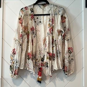Zara Cardigan Floral